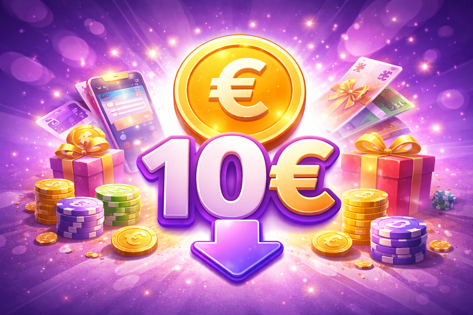 Como funciona o depósito mínimo de 10 euro