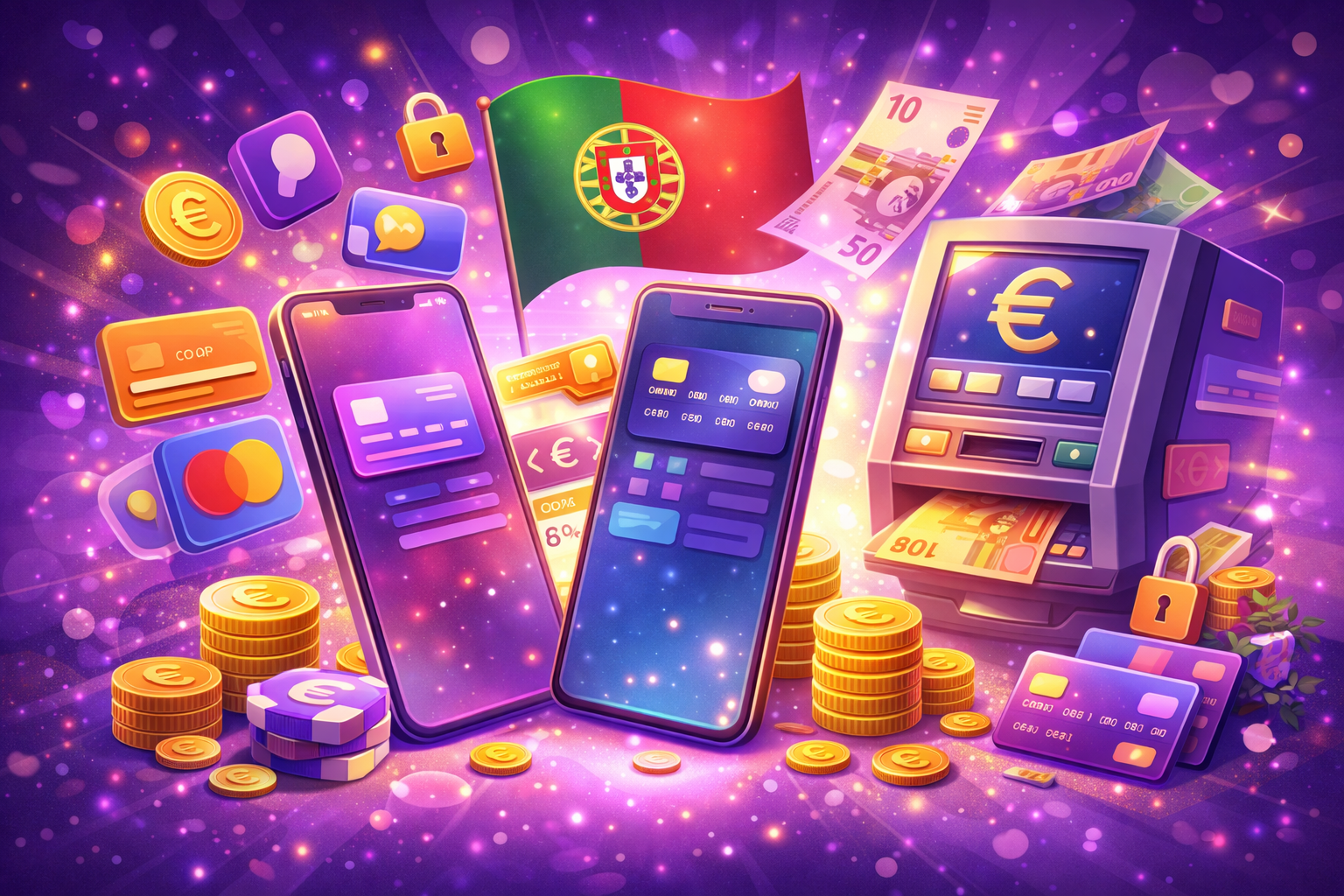 Métodos de pagamento 10 euro