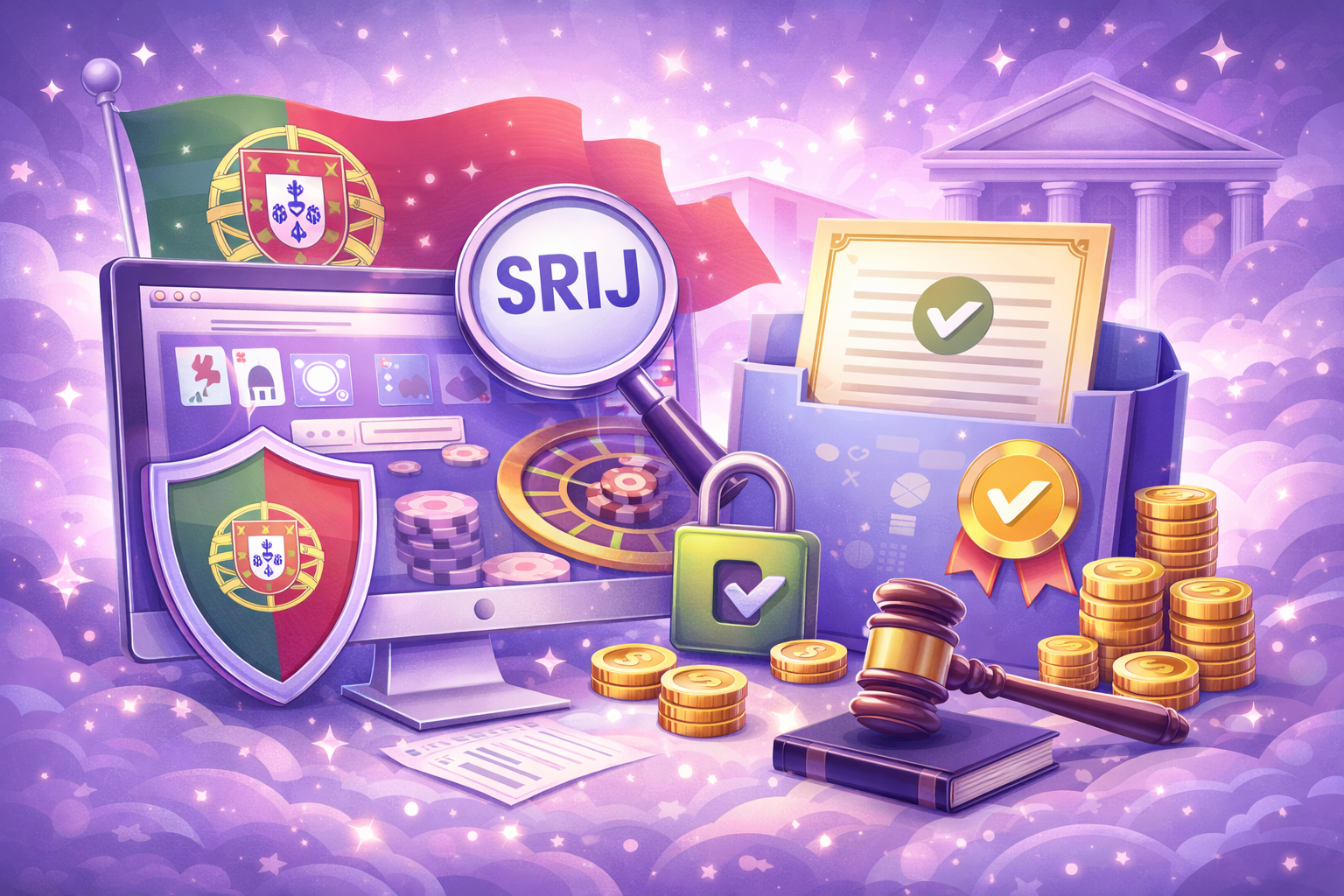 Casino online legal com licença SRIJ e depósito mínimo de 20 euros em Portugal