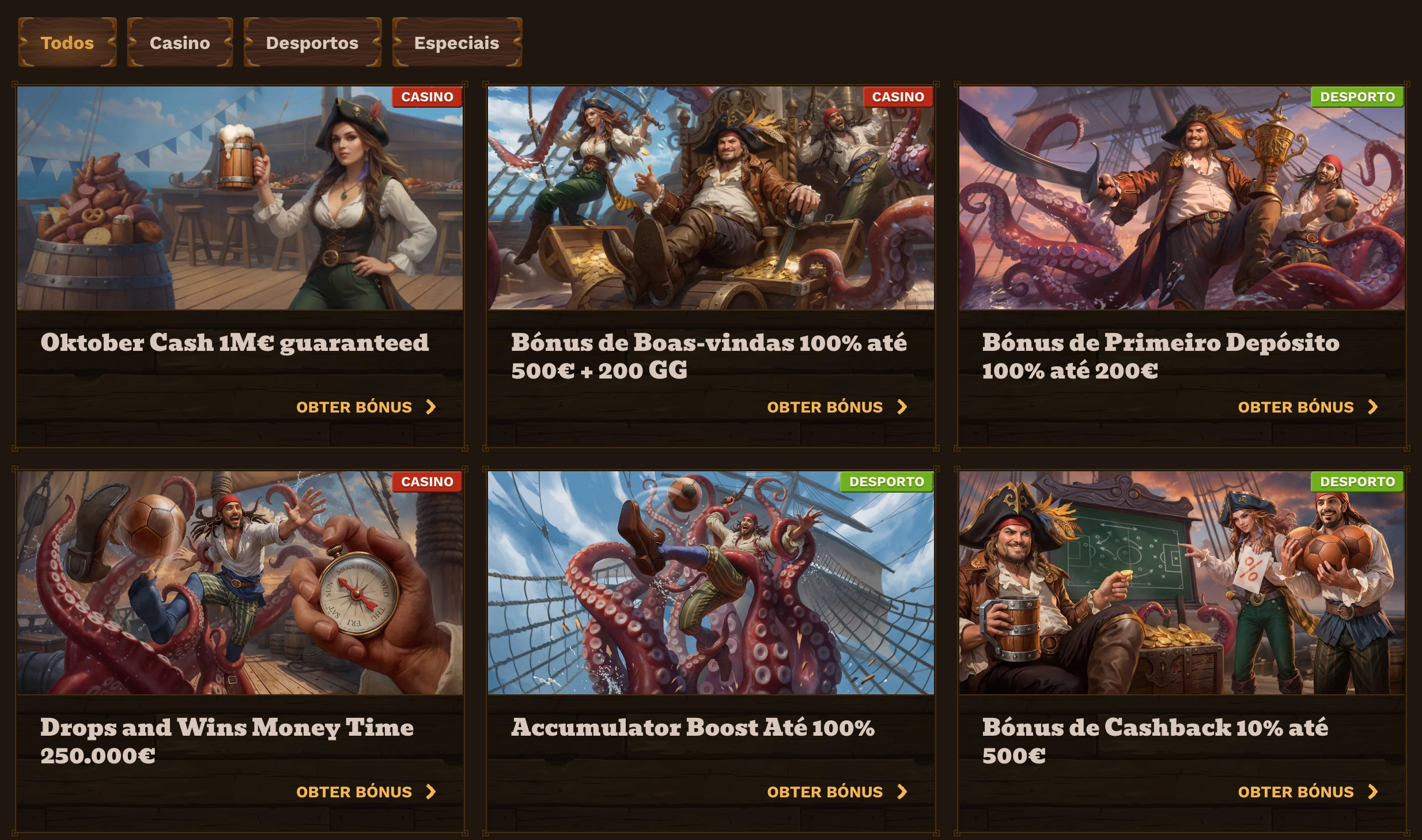 FatPirate Casino Bónus