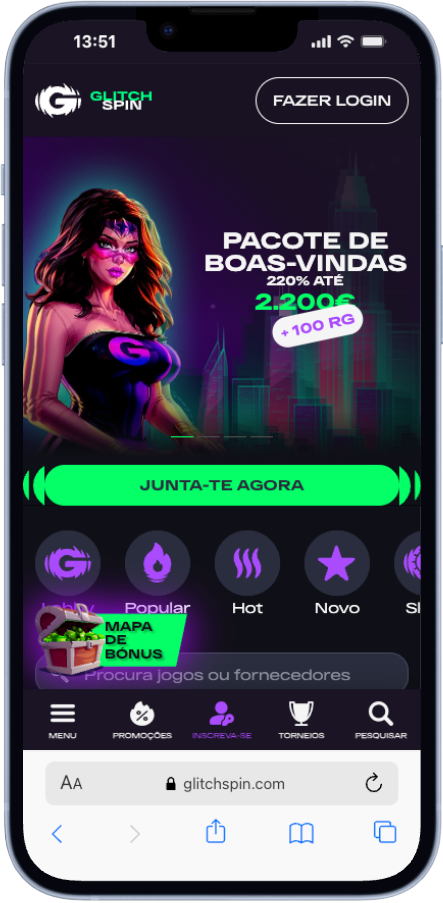 GlitchSpin Casino mobile