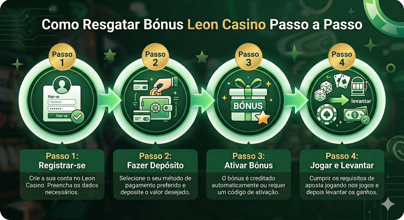como resgatar bónus Leon Casino passo a passo leon casino no deposit bonus code
