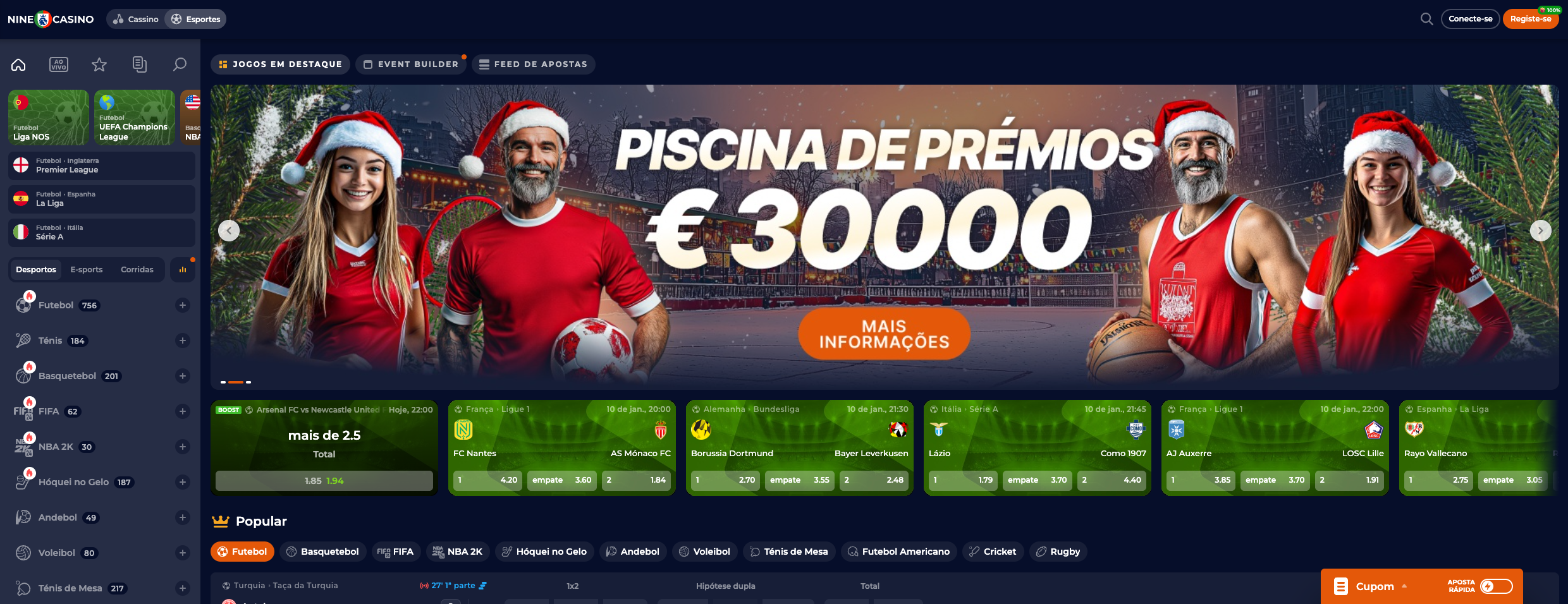 Apostas no Nine Casino Nine Casino Apostas