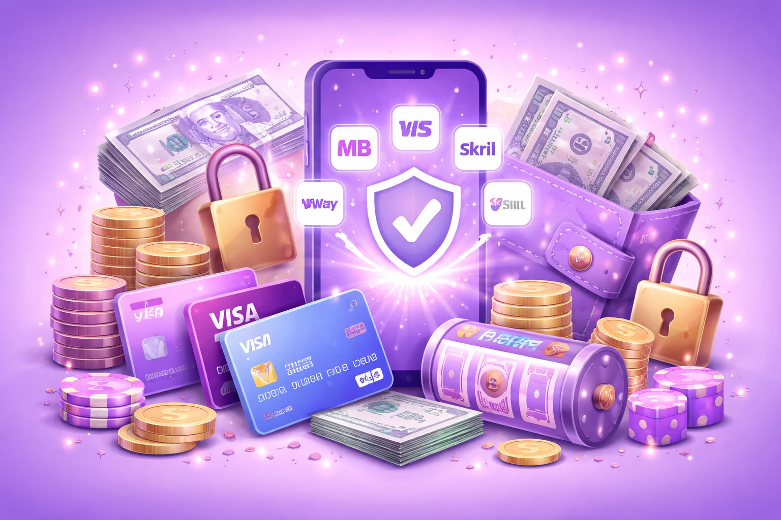 Métodos de Pagamento nos Casinos