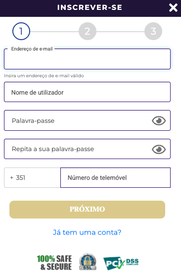 Registo no Playoro Casino Online Playoro Casino Online registo