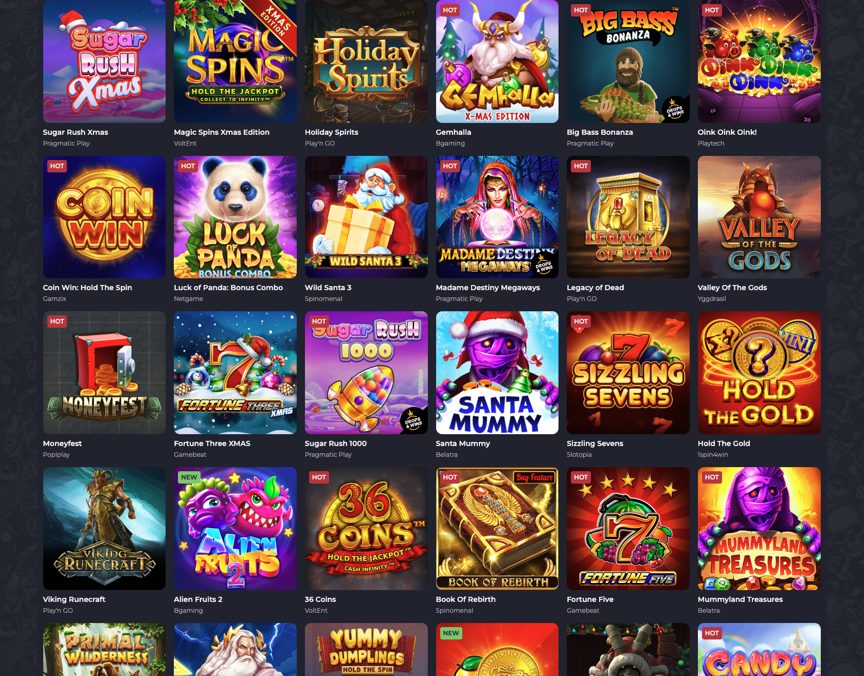Rolling Slots Casino Jogos
