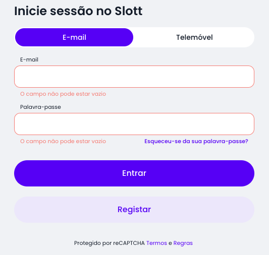 Slott Casino entrar Slott Casino login