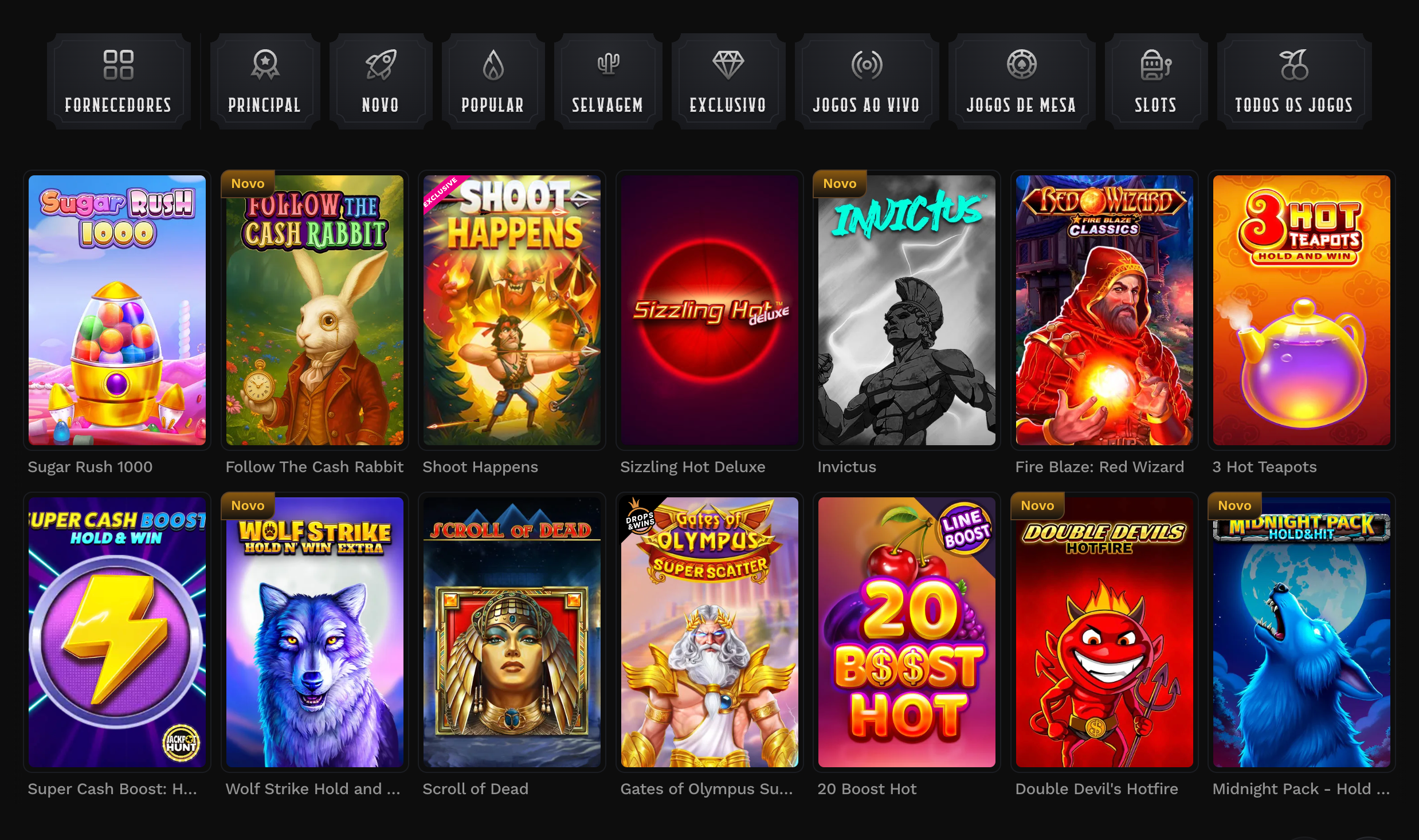 Wildsino Casino Jogos