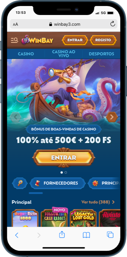 Winbay Casino mobile